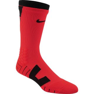 NIKE Mens Vapor Football Crew Socks   Size Xl, Red/black