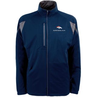 Antigua Denver Broncos Super Bowl XLVIII Mens Highland Full Zip Jacket   Size