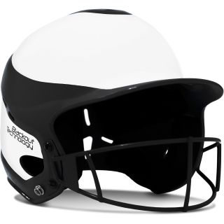 RIP IT Vision Pro Softball Helmet/ Face Guard Combo, Black (VISX B)