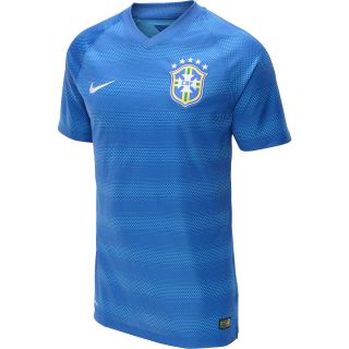 NIKE Mens 2014 Brasil Away Match Soccer Jersey   Size Medium, Varsity Royal