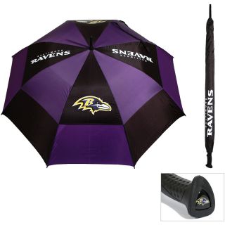 Team Golf Baltimore Ravens Double Canopy Golf Umbrella (637556302694)