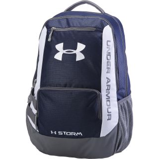 UNDER ARMOUR Hustle Backpack, Midnight Navy/graphite