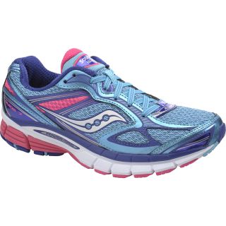 SAUCONY Womens Guide 7 Running Shoes   Size 5.5, Blue/pink