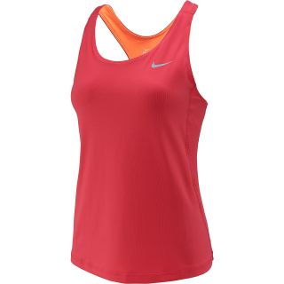NIKE Womens Premier Maria Tennis Tank   Size Medium, Geranium/orange