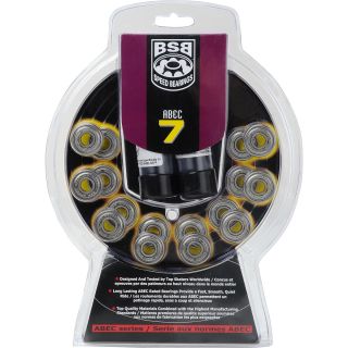 BSB SPEED BEARINGS ABEC 7 Inline Skate Bearings   16 Pack
