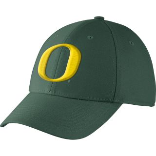 NIKE Mens Oregon Ducks Dri FIT Swoosh Flex Cap, Green