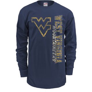MJ Soffe Mens West Virginia Mountaineers Long Sleeve T Shirt   Size Small, Wv