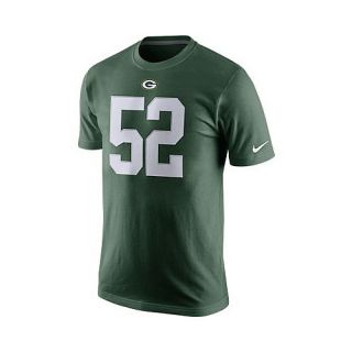 NIKE Mens Green Bay Packers Aaron Rodgers Player Pride Name And Number T Shirt