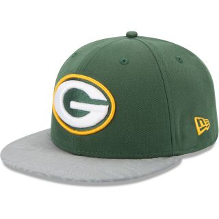 NEW ERA Mens Green Bay Packers On Stage Draft 59FIFTY Fitted Cap   Size 7.25,