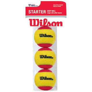 WILSON US Open Red Starter Tennis Balls   3 Pack
