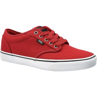 VANS Mens Atwood Canvas Skate Shoes   Size 8.5medium, Red/white