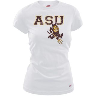 MJ Soffe Womens Arizona State Sun Devils T Shirt   White   Size XL/Extra