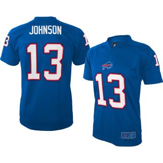 NFL Team Apparel Youth Buffalo Bills Steve Johnson Fashion Performance Name And