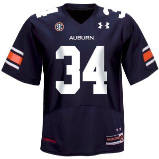 UNDER ARMOUR Mens Auburn Tigers Game Replica Football Jersey   Size Xl