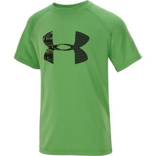 UNDER ARMOUR Boys UA Tech Big Logo Short Sleeve T Shirt   Size Large,