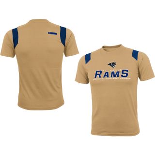 NFL Team Apparel Youth St. Louis Rams Wordmark Short Sleeve T Shirt   Size Xl,