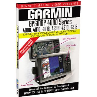 Bennett Marine Instructional DVD for the Garmin GPSMAP 4000 Series (N1360DVD)