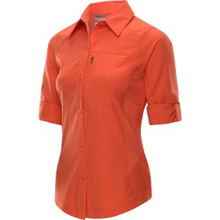 COLUMBIA Womens Silver Ridge Long Sleeve Shirt   Size XS/Extra Small, Green