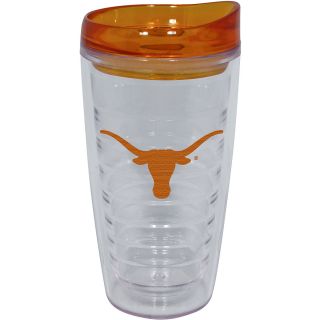 Hunter Texas Longhorns Team Design Spill Proof Color Lid BPA Free 16 oz.