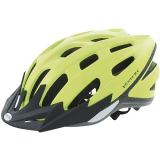 Ventura Adult Cycle Helmet   Size Large, Neon Yellow (731437)