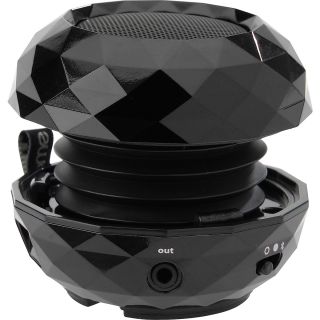iHOME Midnight Bluetooth Rechargeable Wireless Speaker, Black