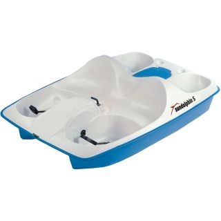 Sun Dolphin 5 Seated Pedal Boat STAINLESS   Choose Color, Blue (31551)