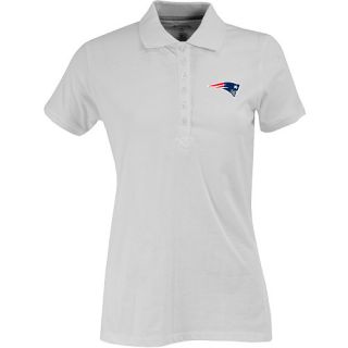 Antigua Womens New England Patriots Spark 100% Cotton Washed Jersey 6 Button