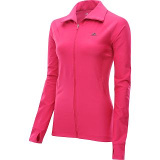 adidas Womens Ultimate Full Zip Jacket   Size XS/Extra Small, Blast Pink/black