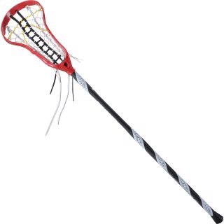 UNDER ARMOUR Womens Assert Complete Lacrosse Stick, Red/black