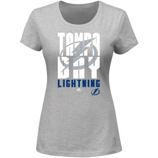MAJESTIC ATHLETIC Womens Tampa Bay Lightning Sparkling Victory T Shirt   Size