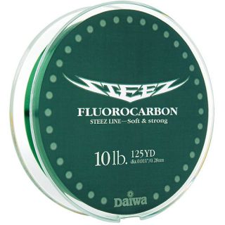 Daiwa Steez Flourocarbon Line   Size 10 Lb Bag, Green (0523004)