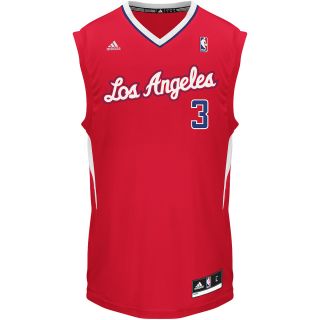 adidas Mens Los Angeles Clippers Chris Paul Replica Road Jersey   Size Xl, Red