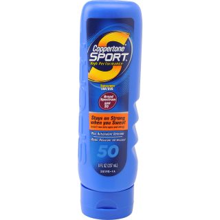 COPPERTONE Sport SPF 50 Sunscreen   Size 8oz