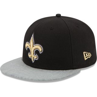 NEW ERA Mens New Orleans Saints On Stage Draft 59FIFTY Fitted Cap   Size 7,