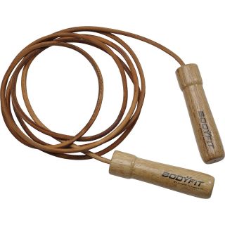 BODYFIT Pro Leather Jump Rope