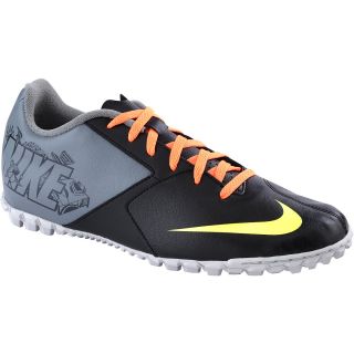NIKE Mens FC247 Bomba II Low Soccer Shoes   Size 10.5, Black/orange