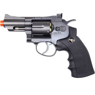 TSD Metal CO2 Revolver   Choose Color, Black (SDCNR708BB)