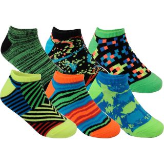 SOF SOLE Kids All Sport Lite No Show Socks   6 Pack   Size Small, M&m