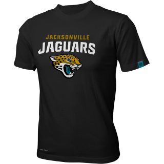 NFL Team Apparel Youth Jacksonville Jaguars Team Standard Dri Tek Short Sleeve