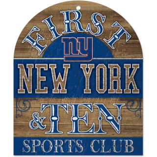 Wincraft New York Giants 10X11 Club Wood Sign (91167010)