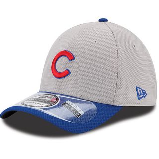 NEW ERA Mens Chicago Cubs Two Tone Diamond Era 39THIRTY Stretch Fit Cap   Size