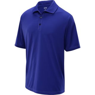 adidas Mens Solid Golf Polo   Size Small, Bluebonnet/periwinkle