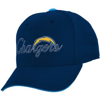 NFL Team Apparel Youth San Diego Chargers Structured Adjustable Cap   Size