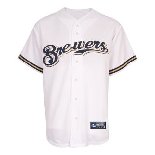 Majestic Athletic Milwaukee Brewers Rickie Weeks Replica Home Jersey   Size