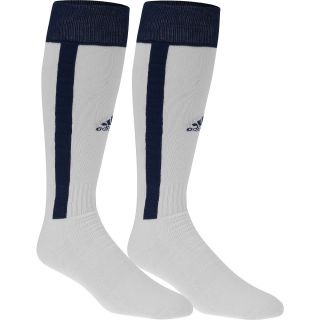 adidas Rivalry Baseball Stirrup Socks   2 Pack   Size Small, White/navy