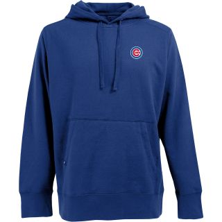 Antigua Mens Chicago Cubs Signature Hooded Pullover Sweatshirt   Size Medium,