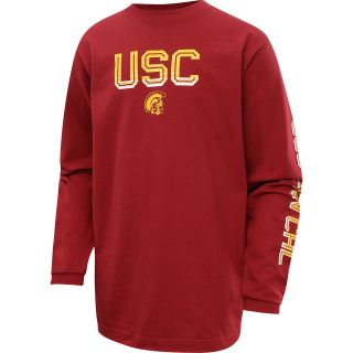 289C APPAREL Youth USC Trojans Blinder Long Sleeve T Shirt   Size Xl, Cardinal