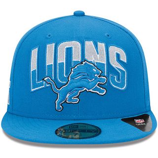 NEW ERA Youth Detroit Lions Draft 59FIFTY Fitted Cap   Size 6 3/8, Blue
