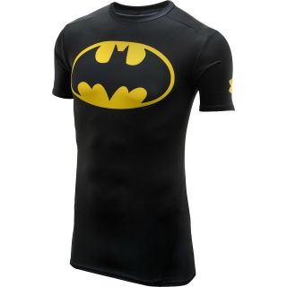 UNDER ARMOUR Mens Alter Ego Batman Compression T Shirt   Size Medium, Black