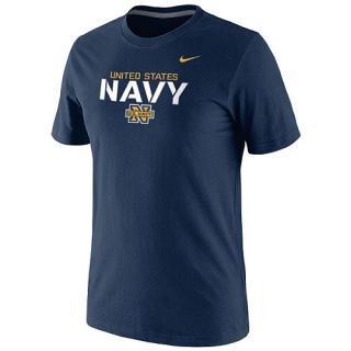 NIKE Mens United States Navy Logo Cotton Short Sleeve T Shirt   Size Xl, Navy